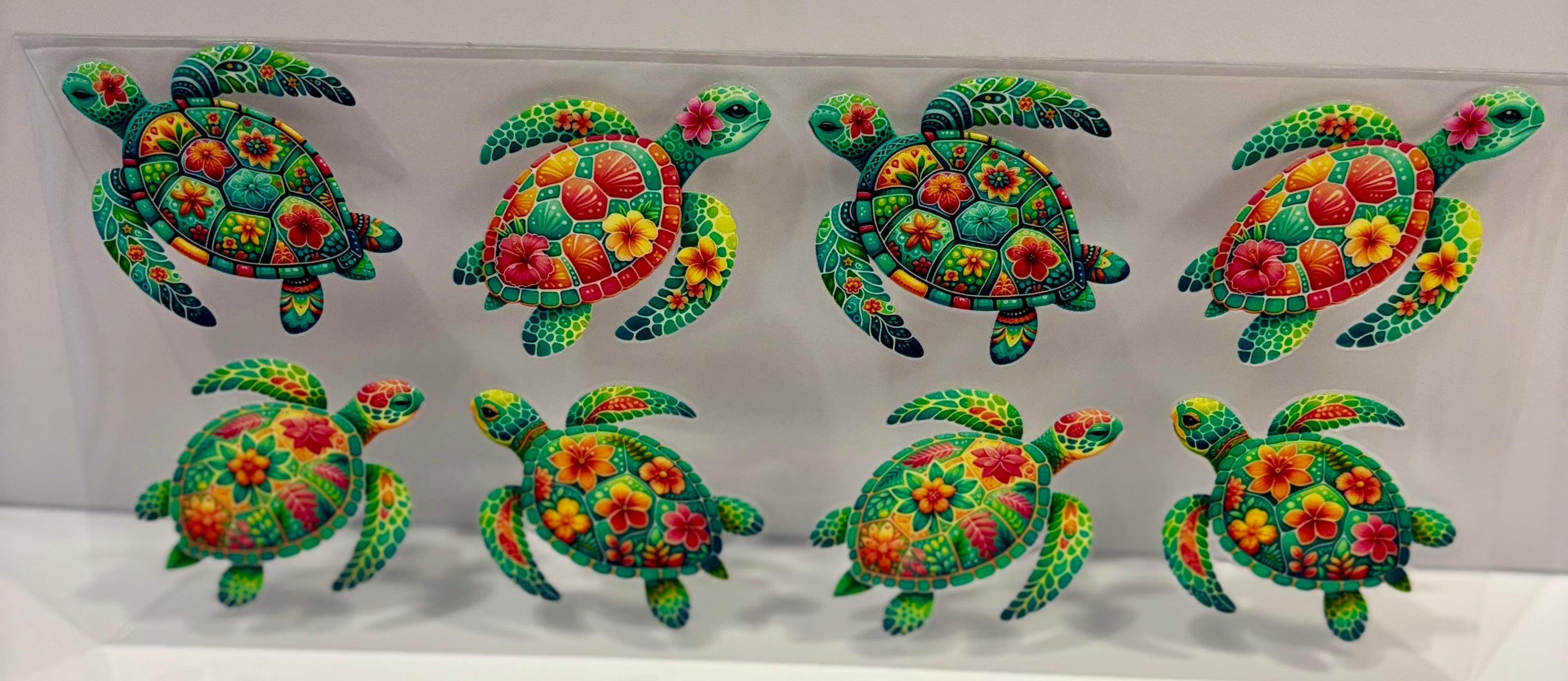 Turtle Flowers - Wrap
