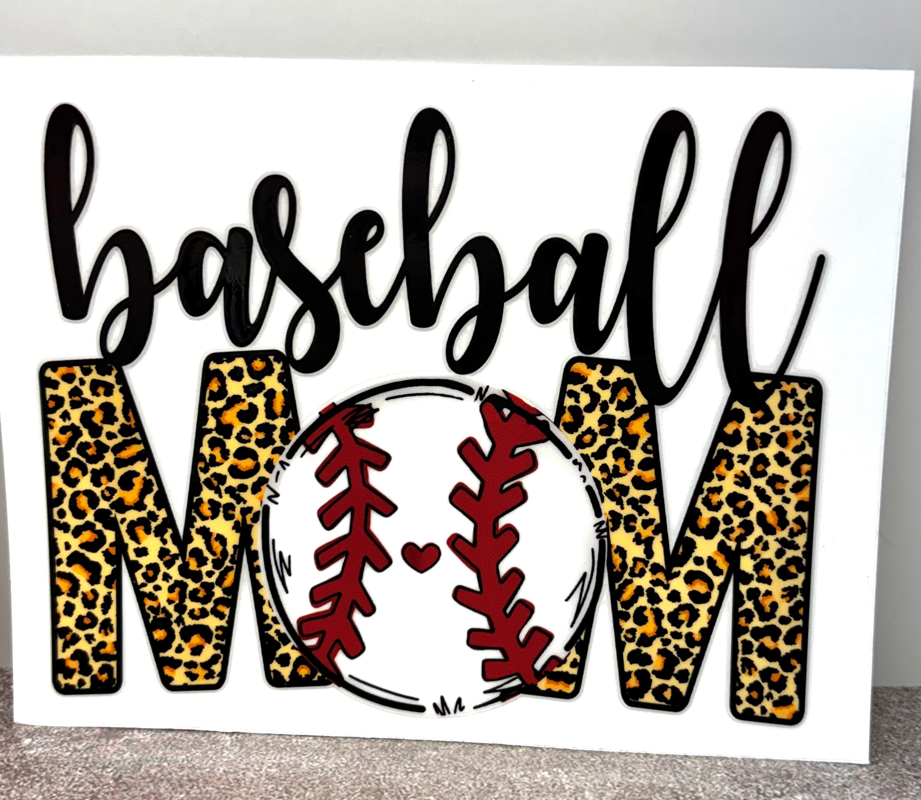 Baseball Mom - Decal