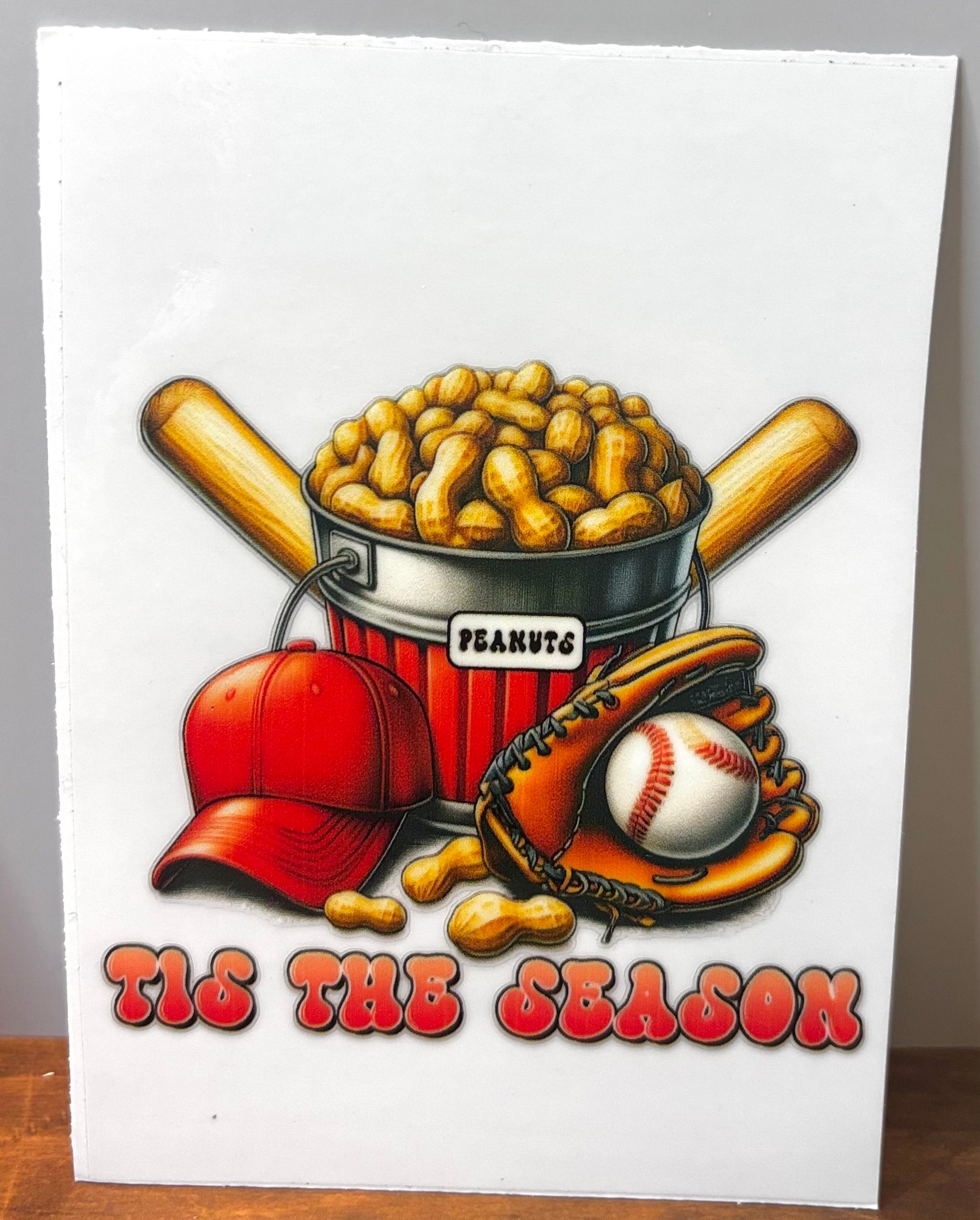 Tis The Season Peanuts - Decal