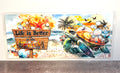 Life Is Better At The Beach - Sea Turtle(Gold) - Wrap
