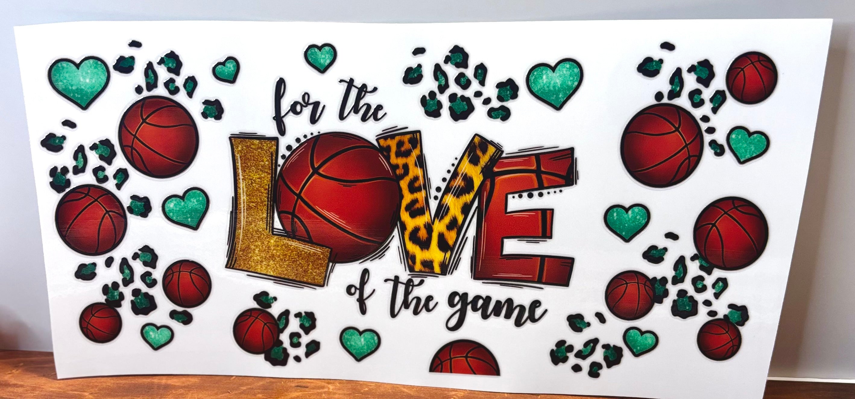 Love Of The Game - Basketball - Wrap
