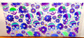 Purple Skulls - Wrap