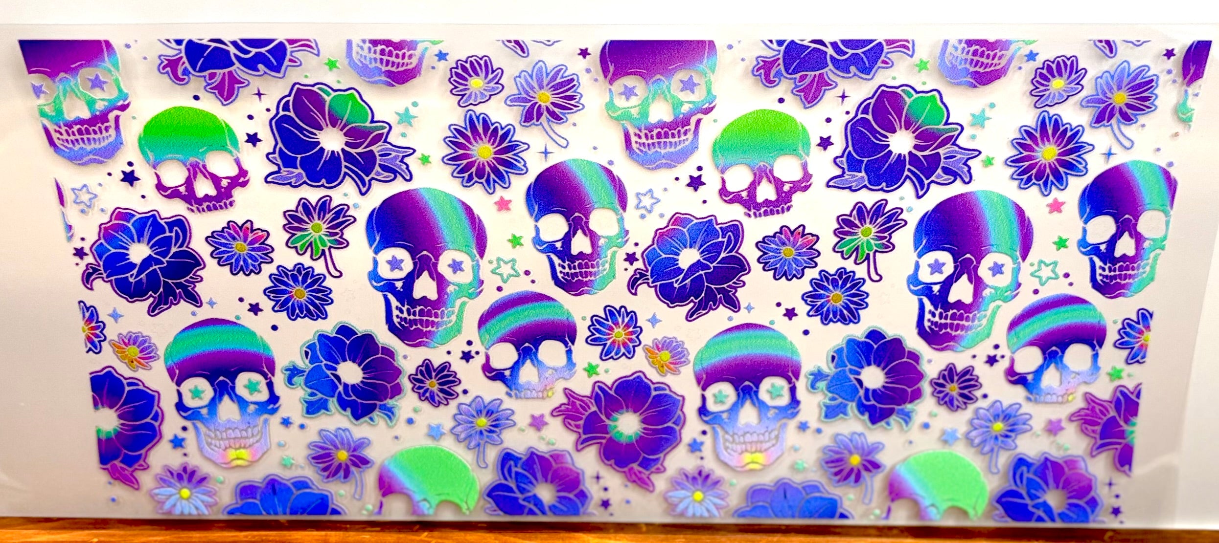 Purple Skulls - Wrap
