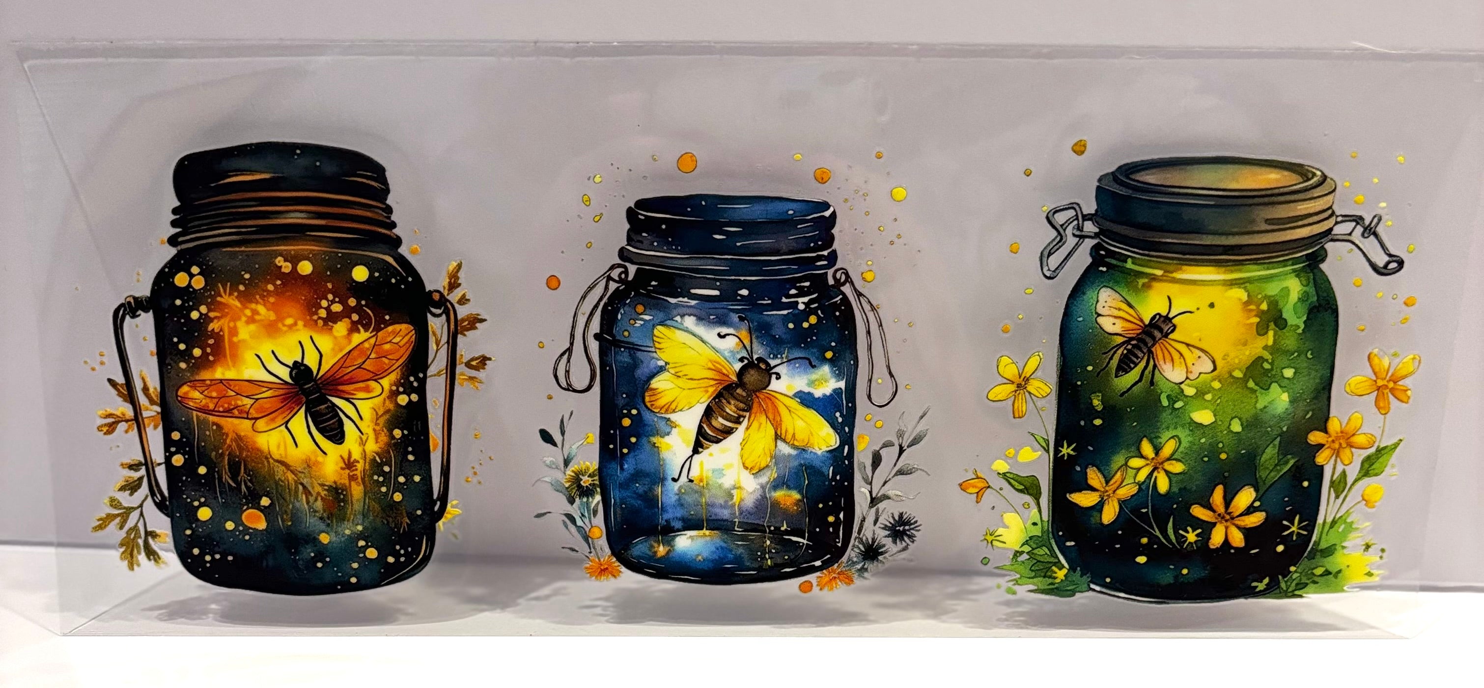 Fireflies - Mason Jars - Wrap