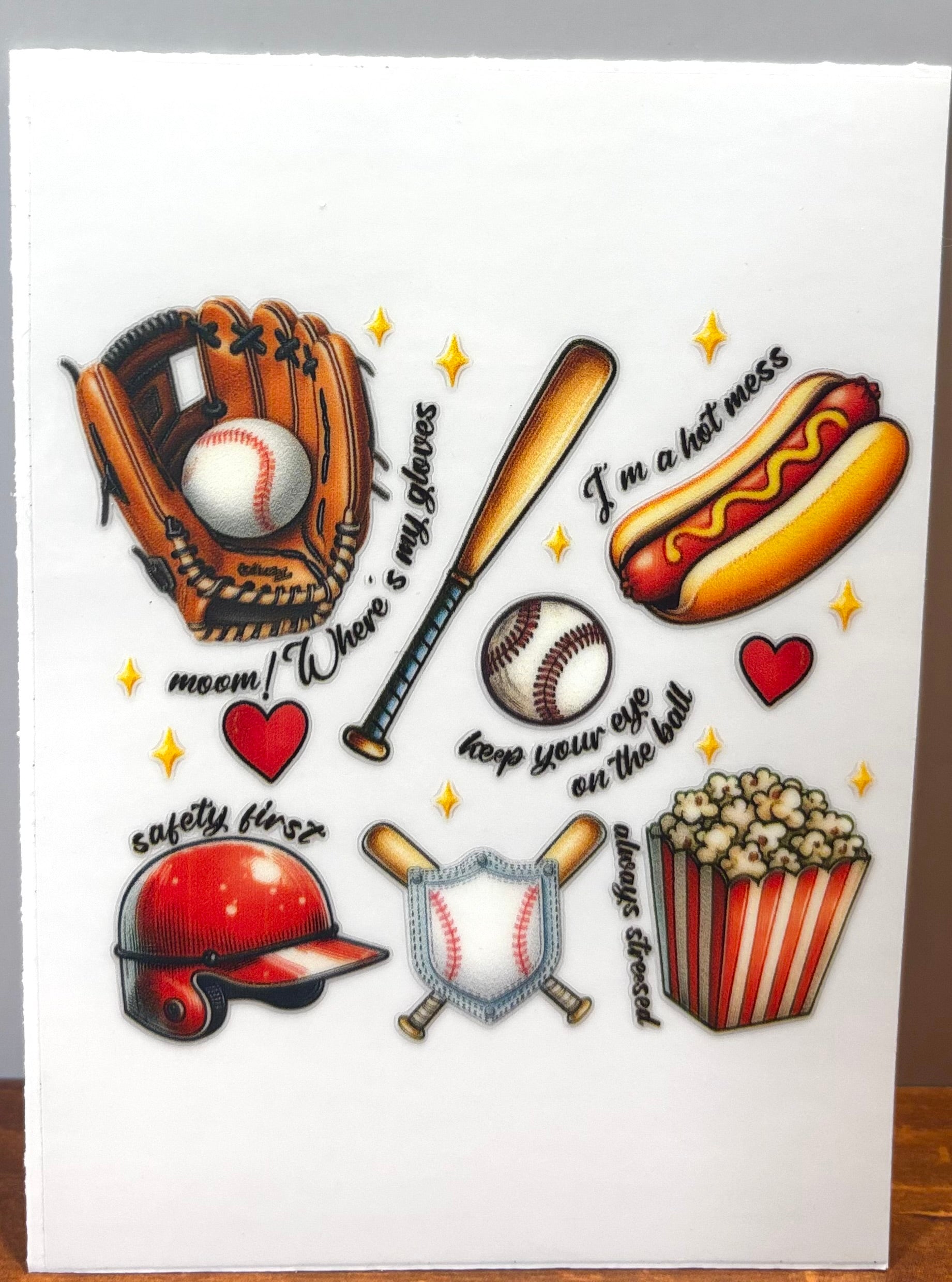 Baseball Mix - Decal