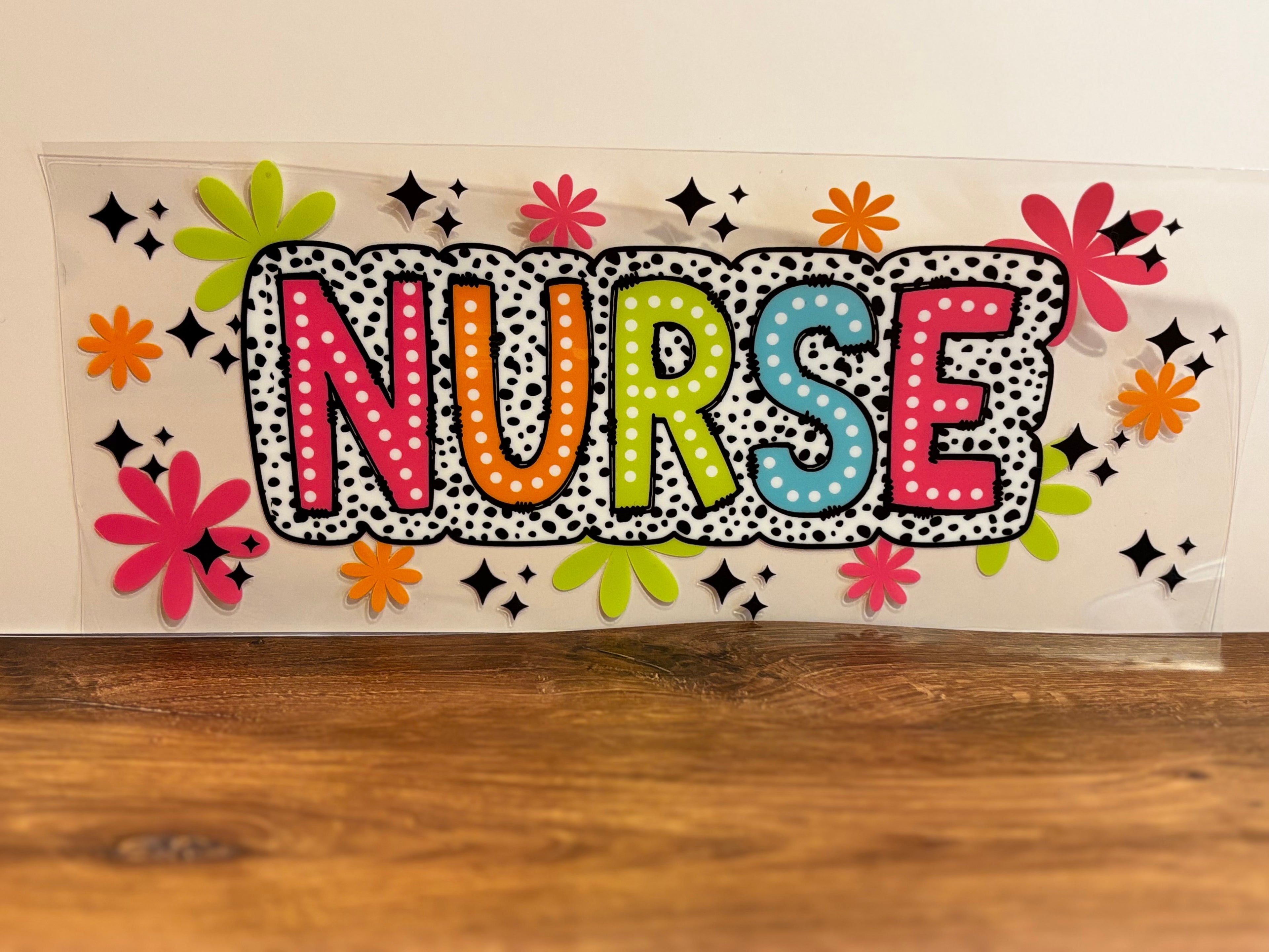 Nurse w/ Flowers - Wrap
