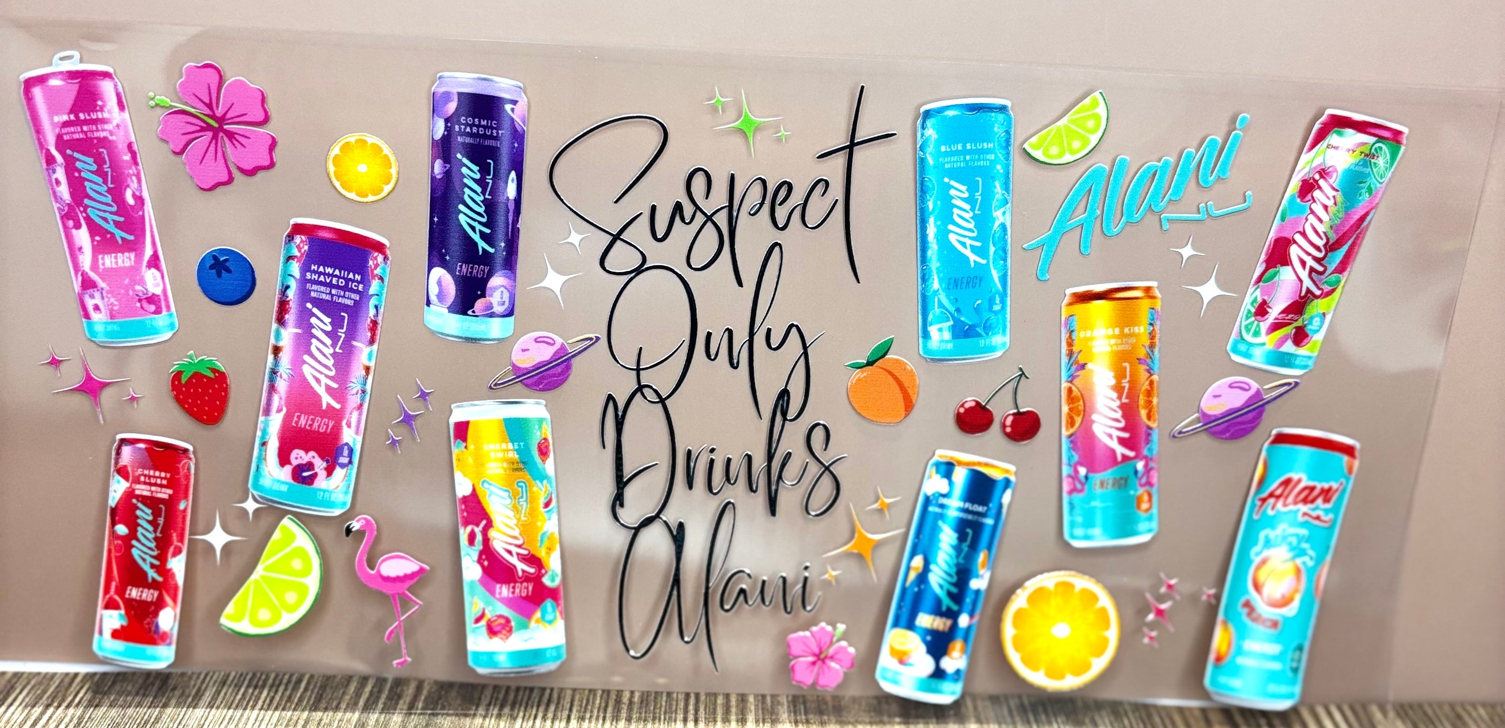 Energy Drink - Suspect Only Drinks Wrap