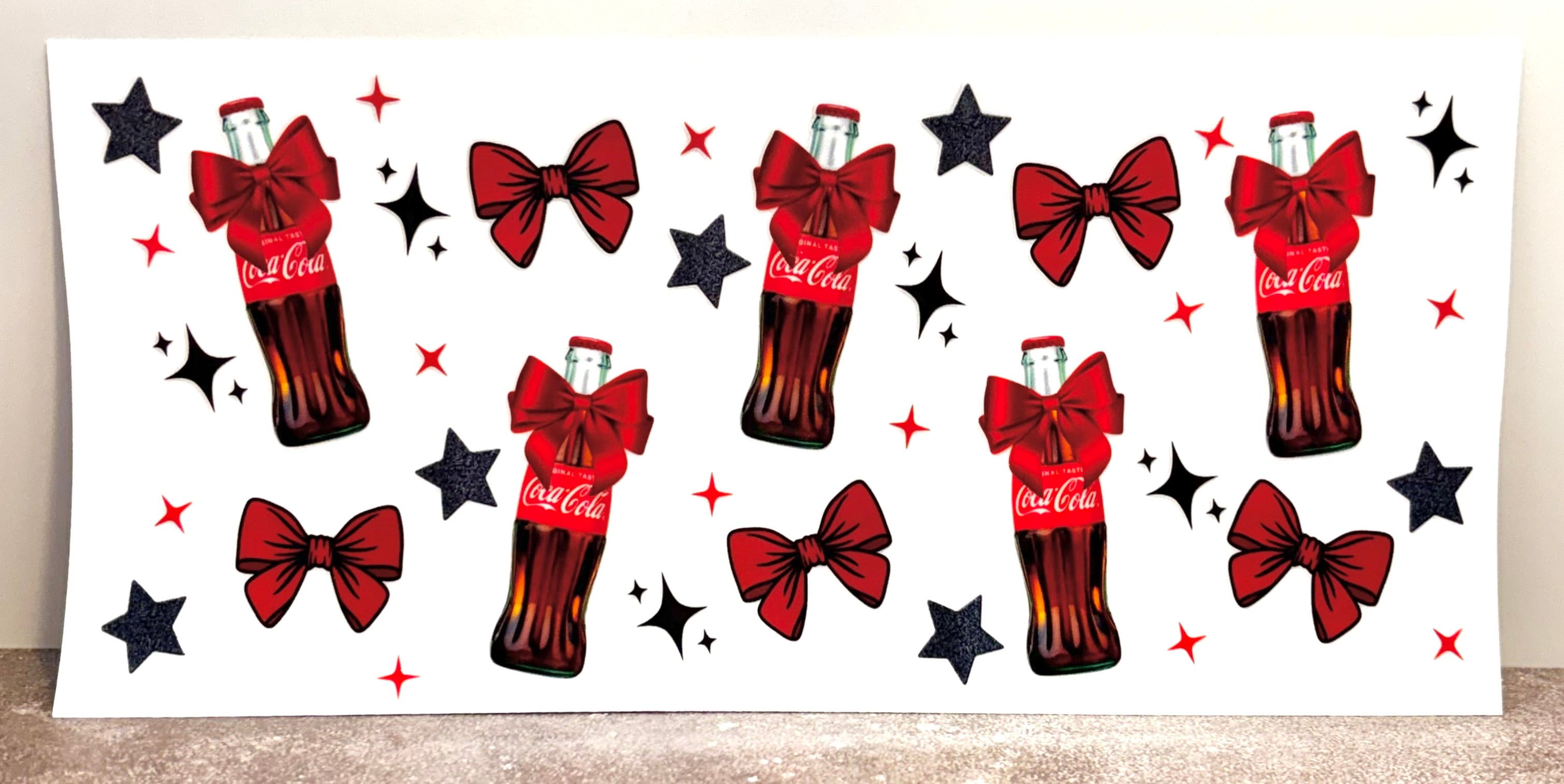 Coke Red Bows - Wrap