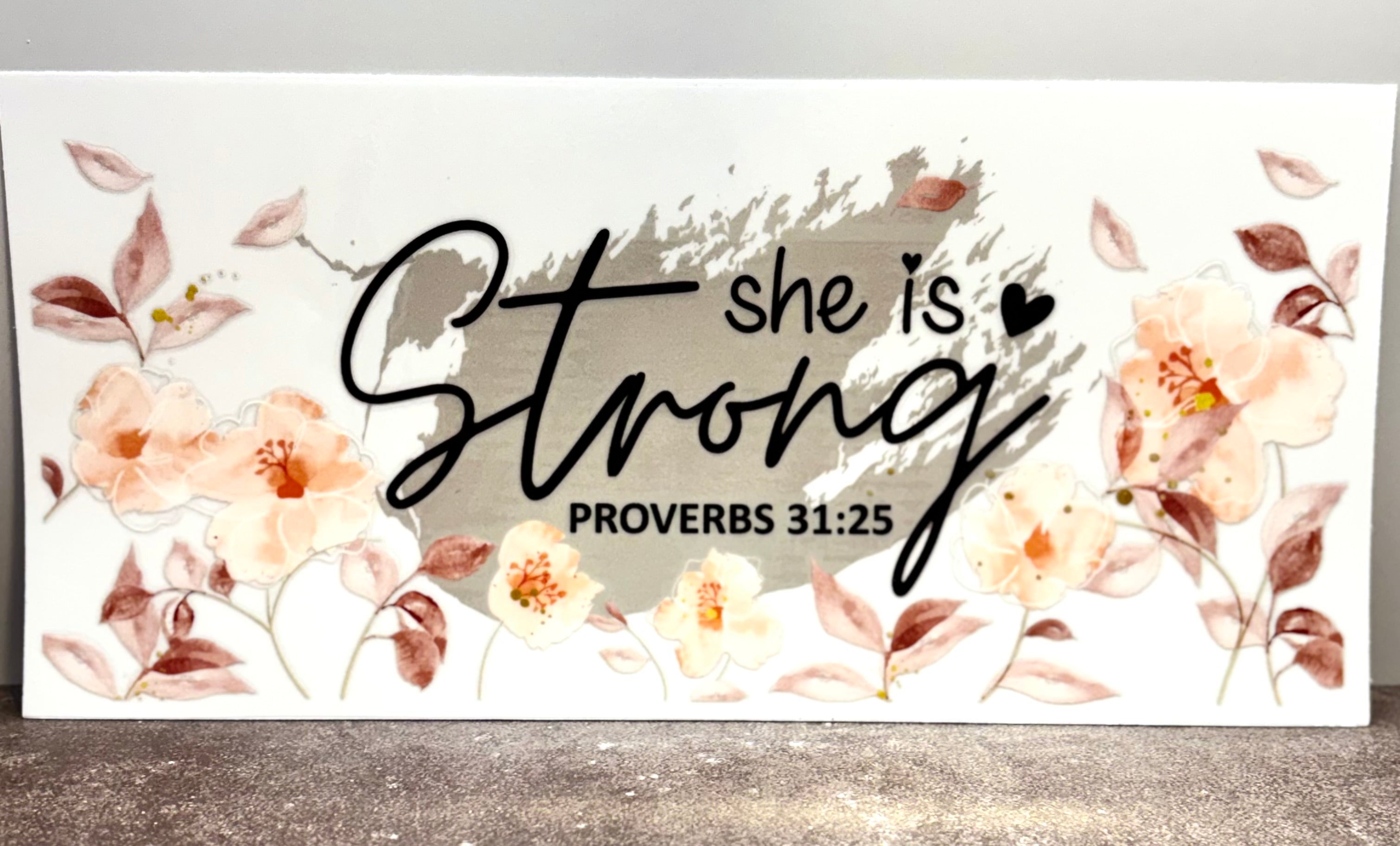 She Is Strong - Wrap