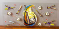 Baseball Bats (Yellow & Blue) - Wrap