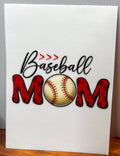 Baseball Mom (red arrows) - Decal
