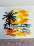 Beach Sunset - Decal