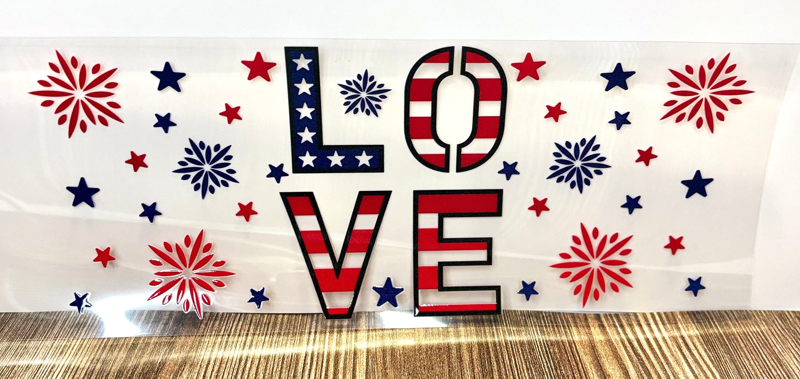 Love Red White & Blue Wrap