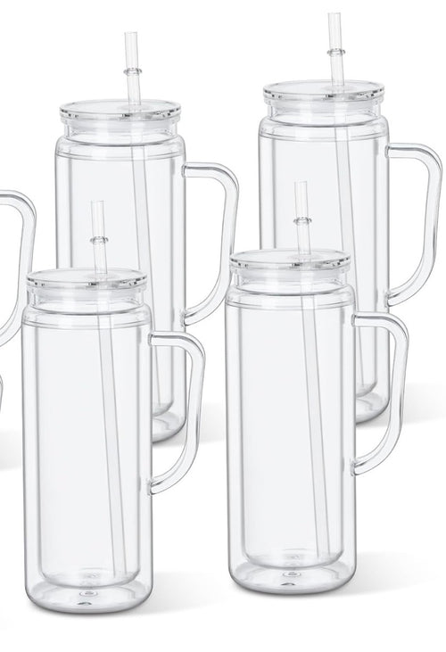 20oz Acrylic Snowglobe w/Handle