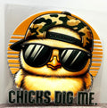 Chicks Dig Me - Decal