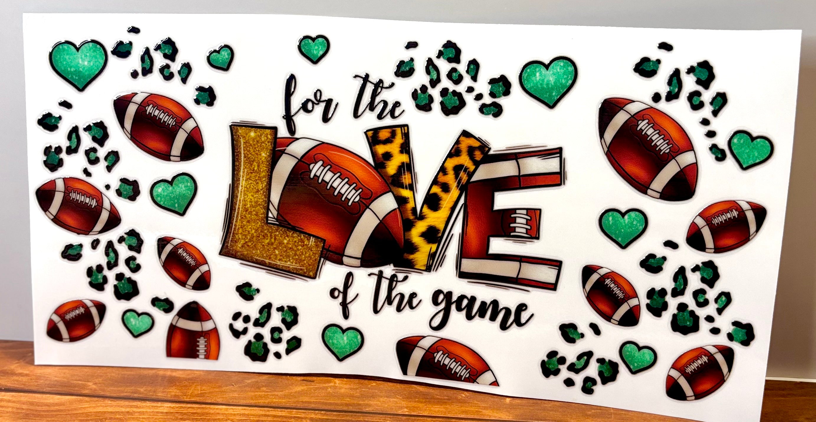 Love Of The Game - Football - Wrap