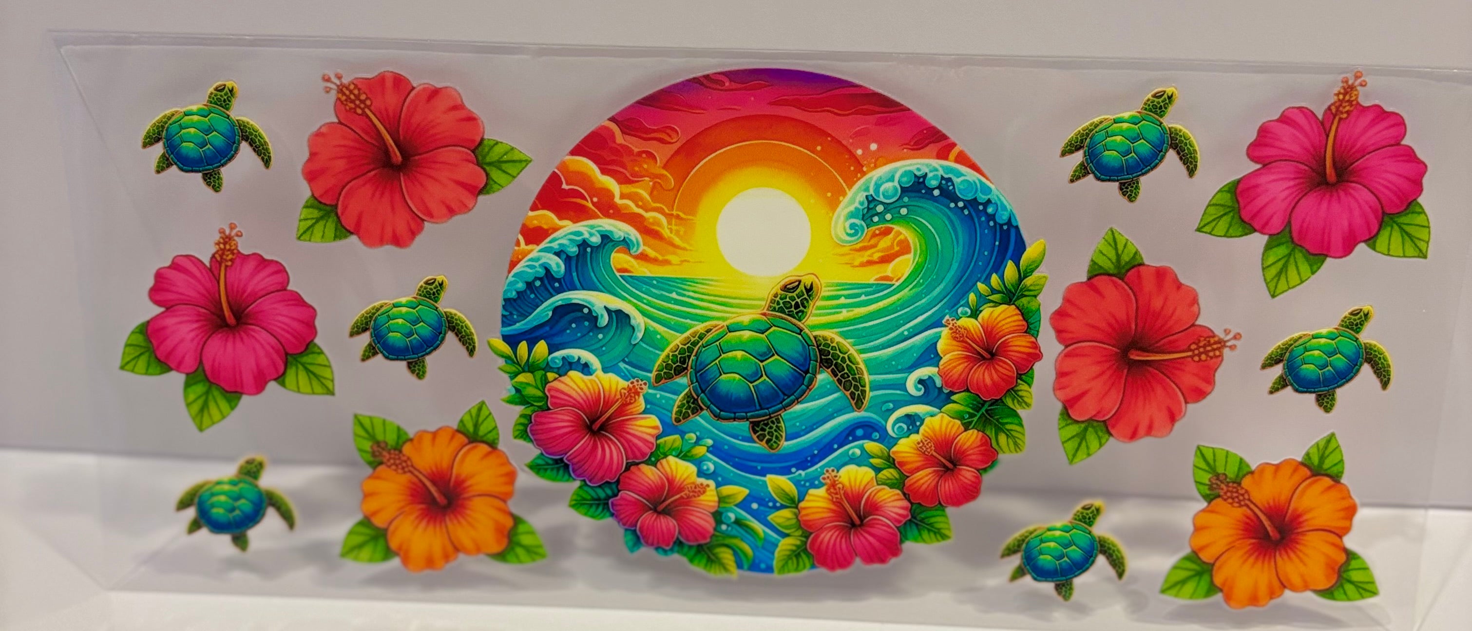 Turtle w/ Waves - Wrap