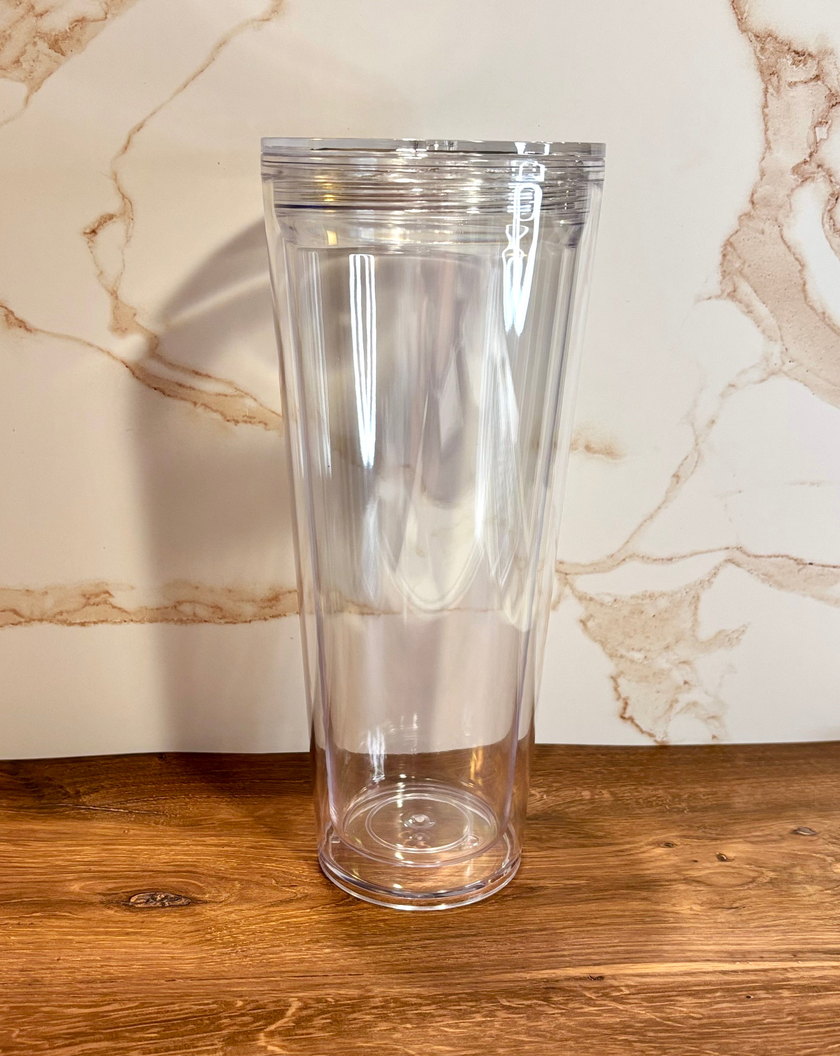 24oz Acrylic Funnel Snowglobe