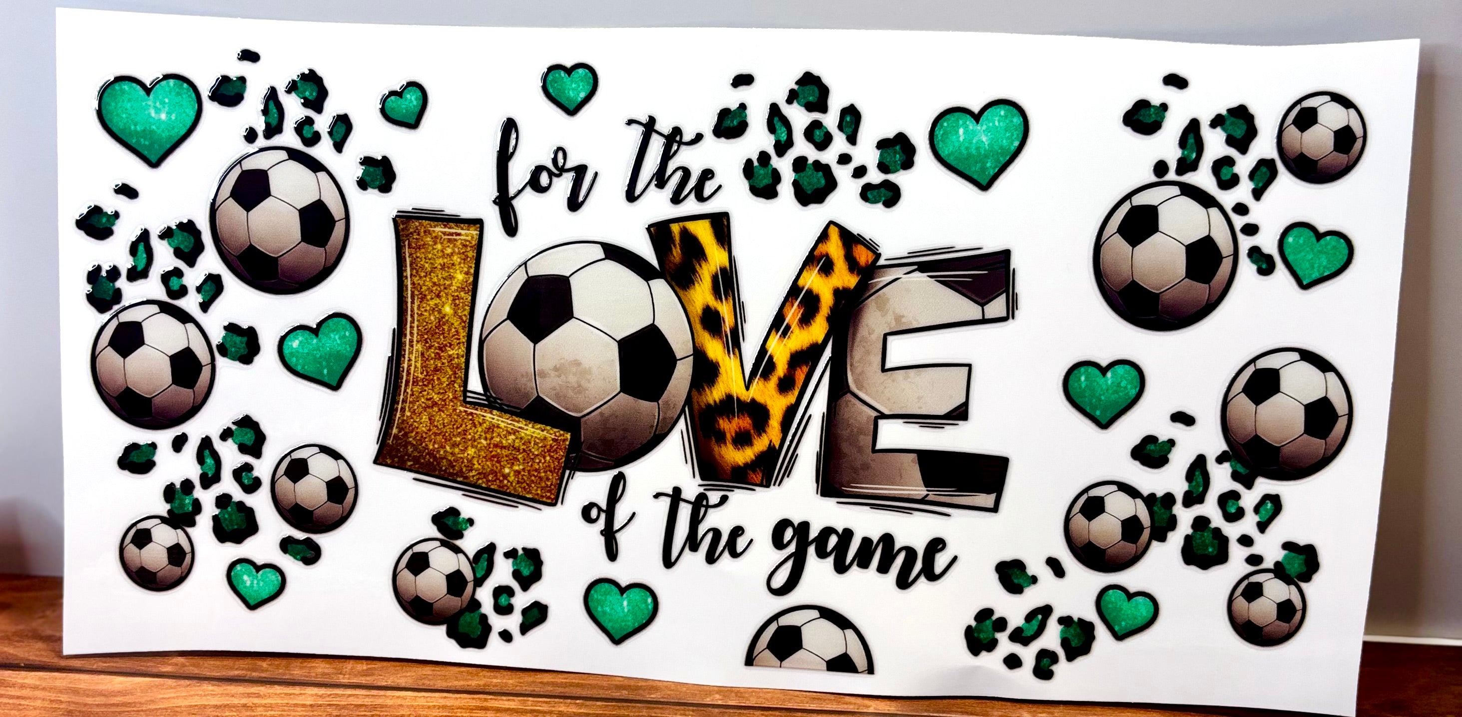 Love Of The Game - Soccer - Wrap