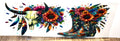 Boots & Flowers Wrap