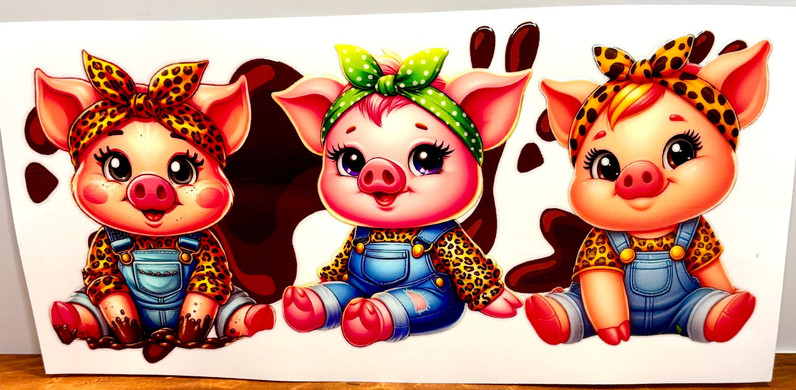 Piggies & Mud - Wrap