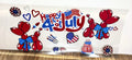 4th of July Balloon Dog Wrap