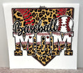 Baseball Mom Home Plate - Decal