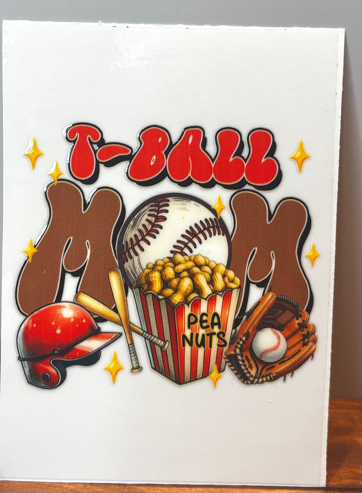 T-Ball Mom - Decal