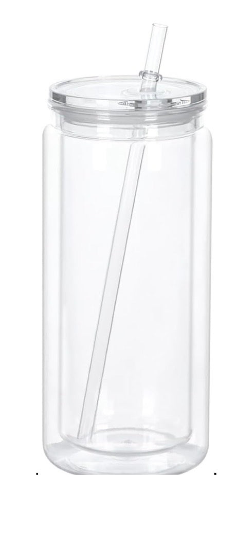 20oz Acrylic Snowglobe Tumbler